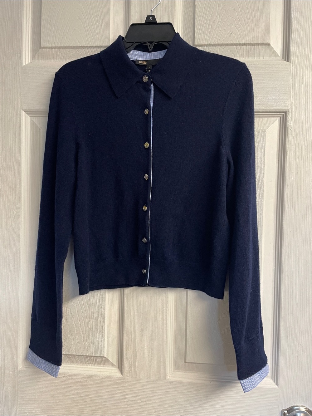 Mixed Maje Cardigan